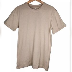 Mission Made Crew Tee in Desert Sand Size S New Without Tags